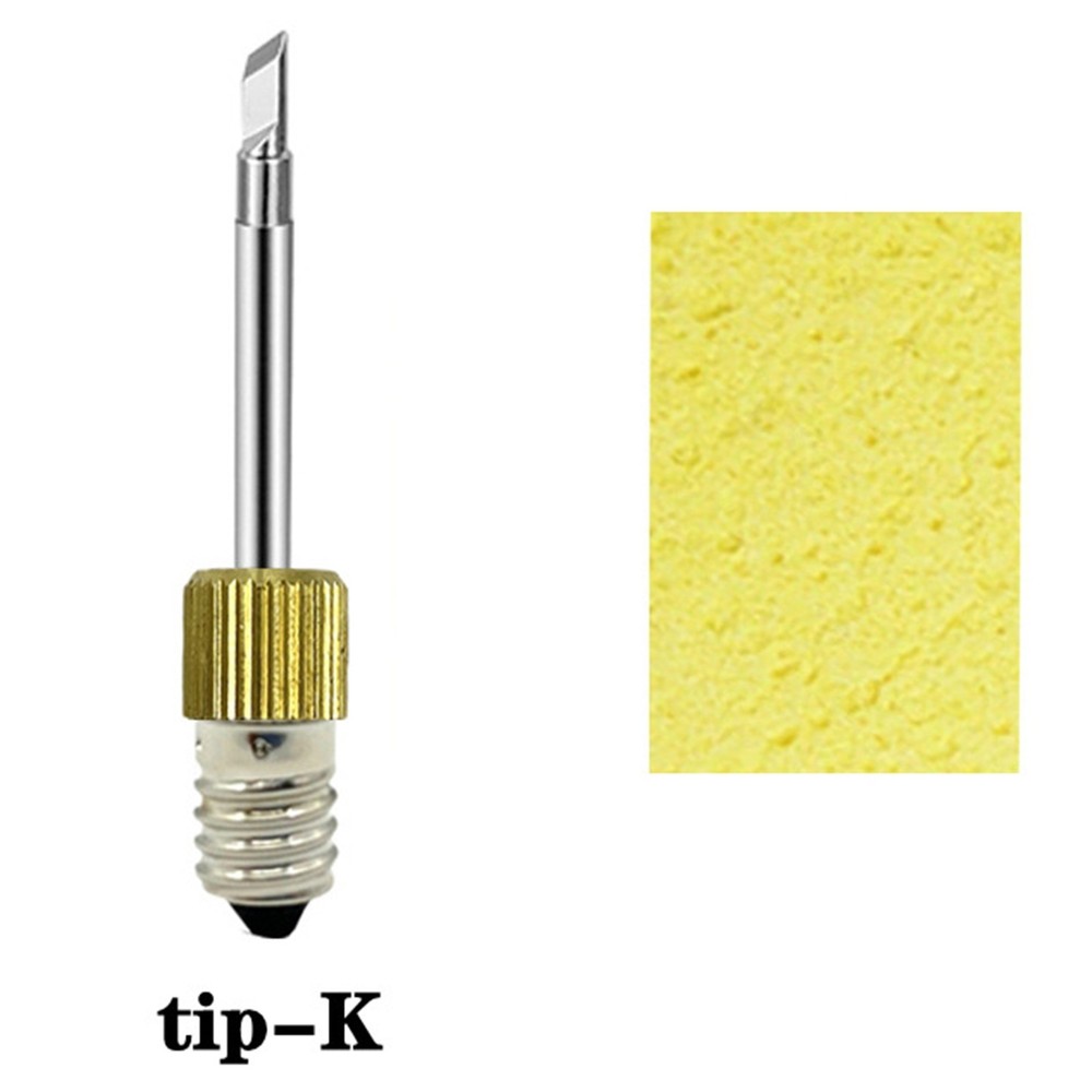 Soldering Iron Tip Welding Tips B C K Type E10 Horseshoe Head Interface