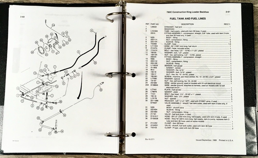 Case 780C Ck Tractor Loader Backhoe Service Parts Operators Manual Catalog Set