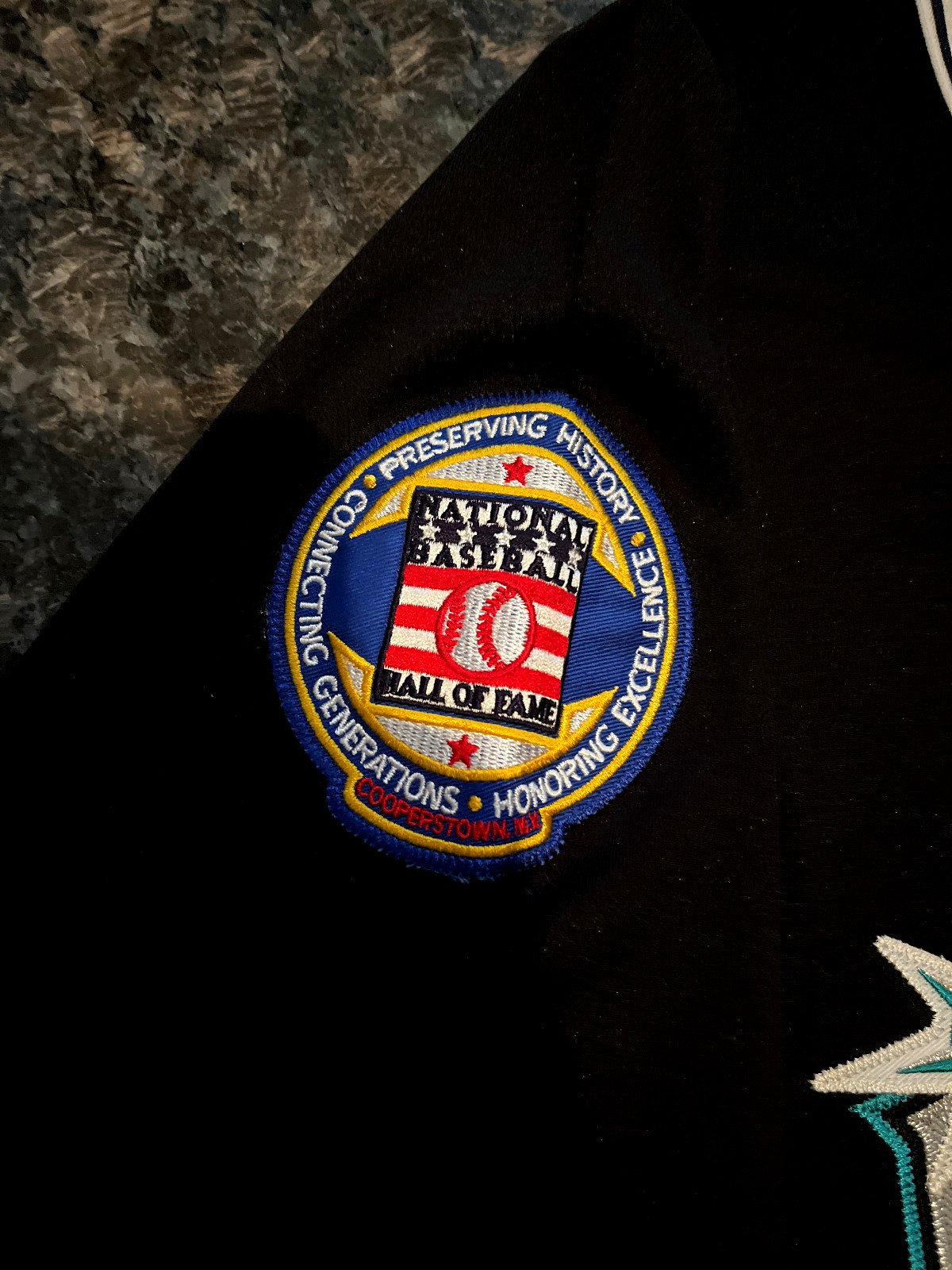 Seattle Mariners #51 Ichiro Hall of Fame Limited Edition 2Patch stitched Jersey