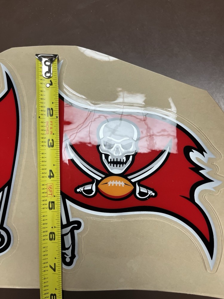 Buccaneers Full Size Helmet Decals