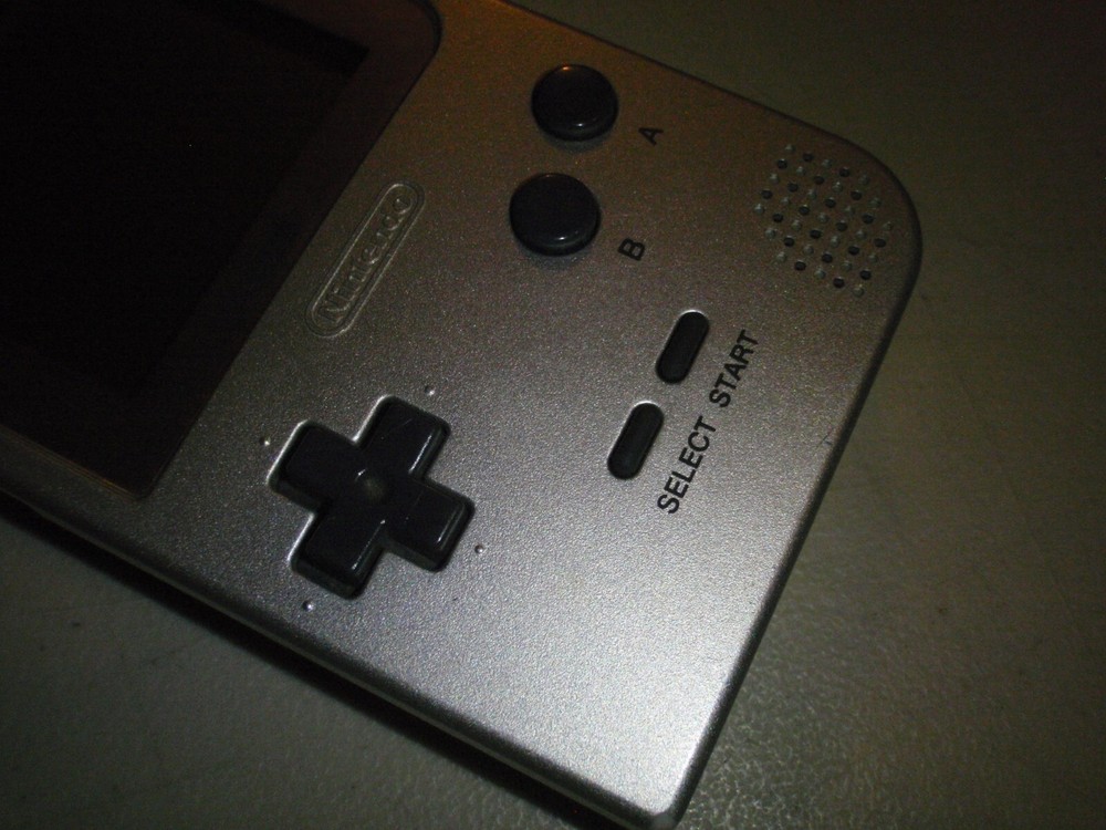 Gameboy Pocket MGB-001 Silver Platinum System