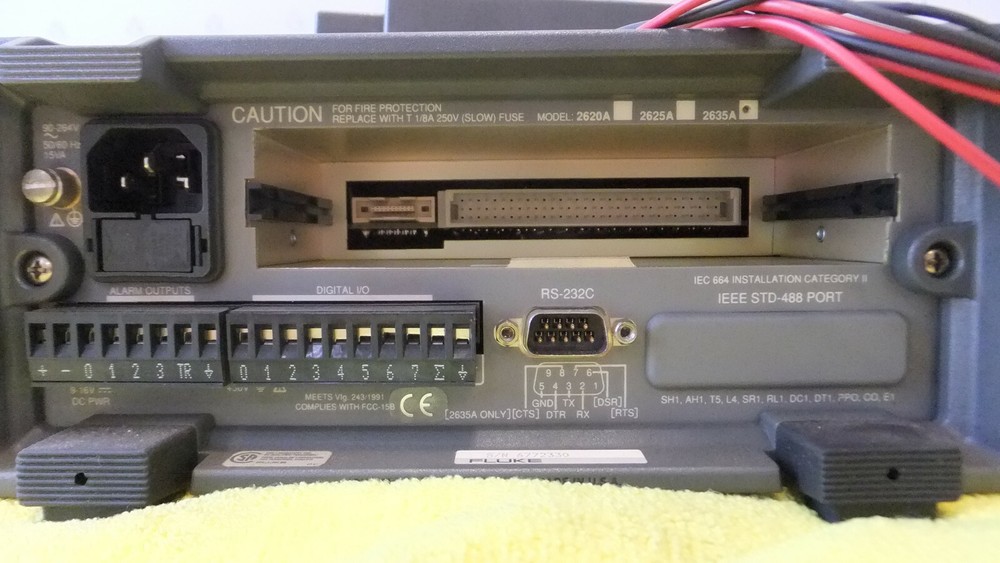 Fluke Hydra 2635A Data Logger With 2645 Universal Module