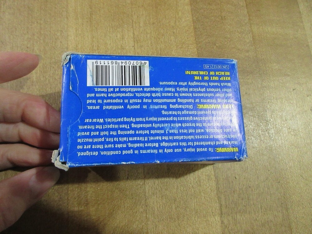 empty Ammo box Silver Bear 308 Win made in Russia 20 round box with insert