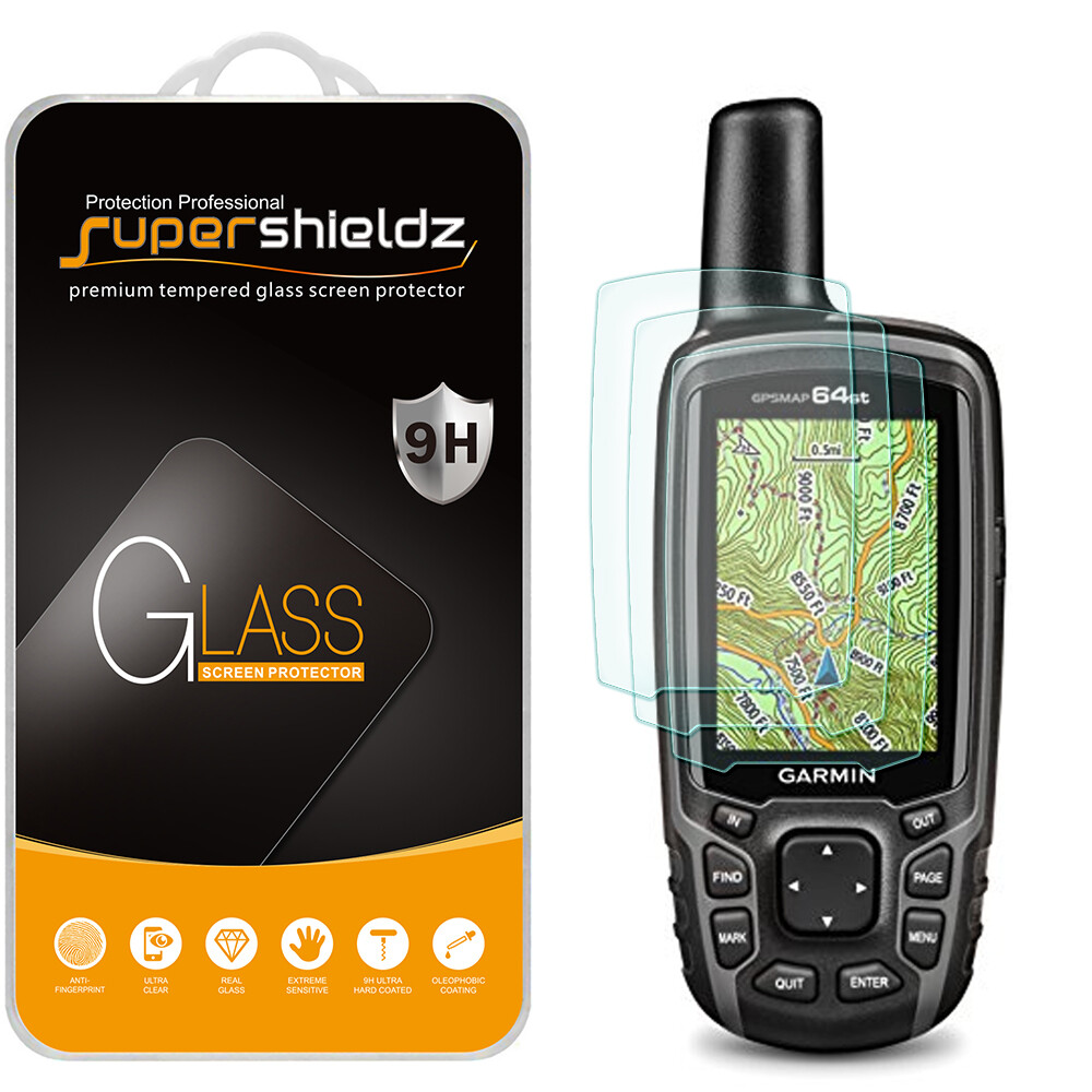 3X Tempered Glass Screen Protector for Garmin GPSMAP 62/ 62s/ 62sc/ 62st/ 62stc