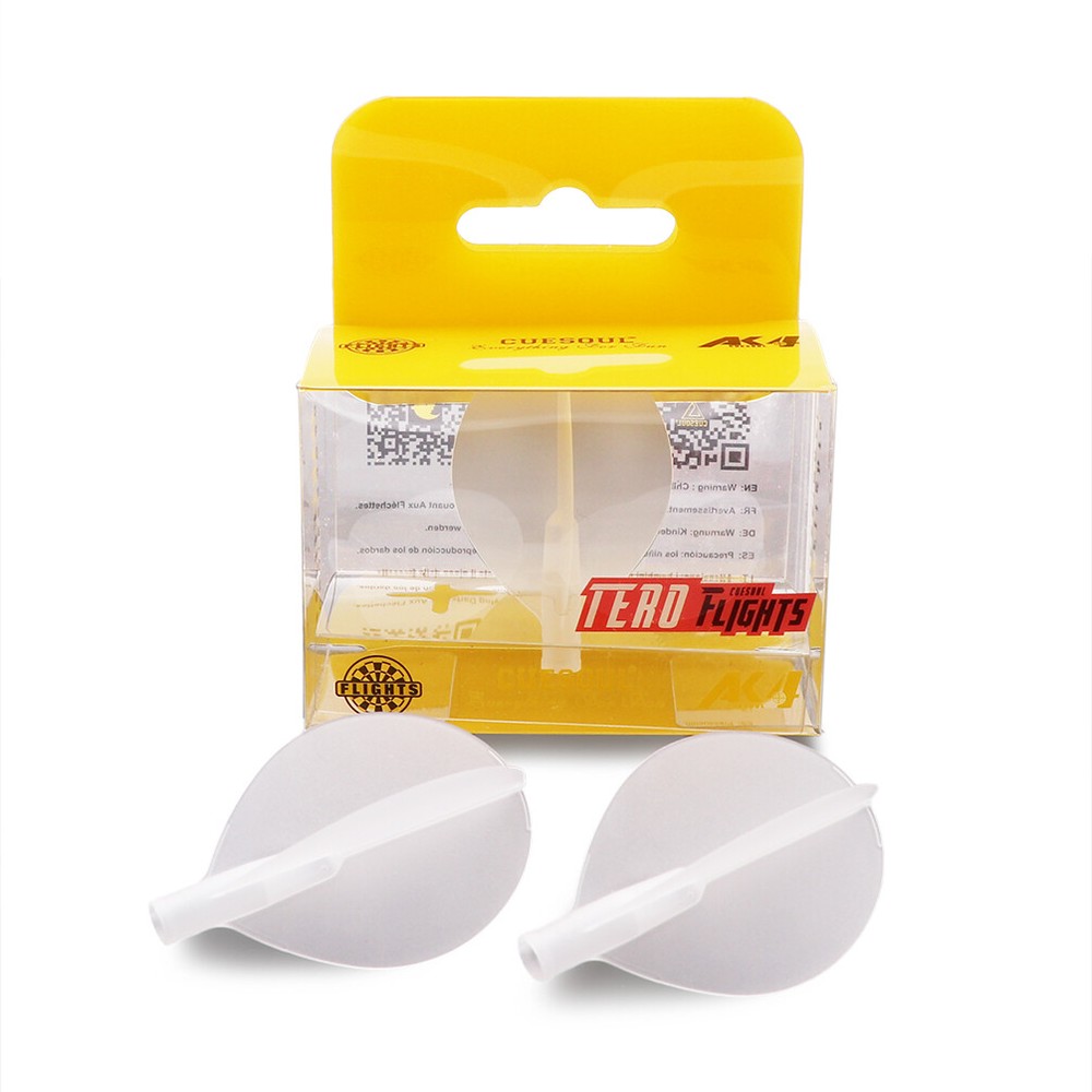 CUESOUL TERO AK4 Dart Flights-Solid Color Teardrop Shape