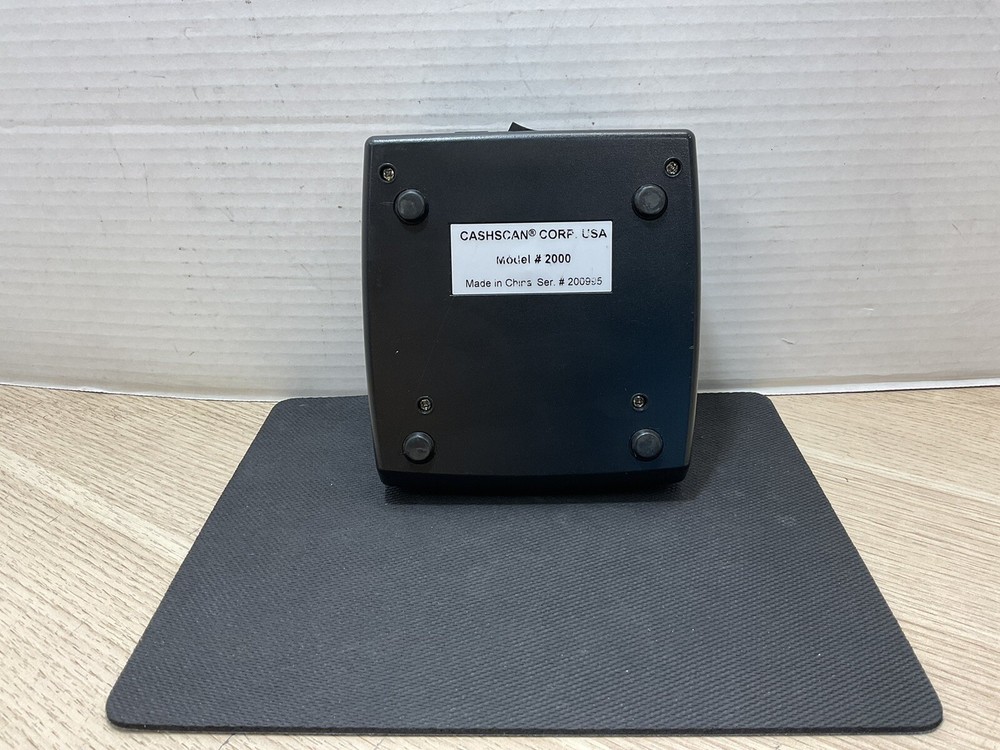 Cashscan Model 2000 - Counterfeit Detection Verifier/MAR-564
