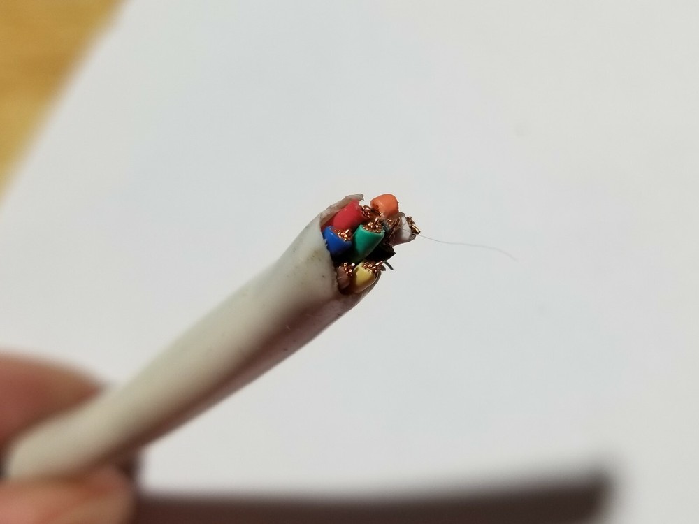 Southwire Genesis 3217 18/8C Plenum Shielded Security/Control Cable White /50ft