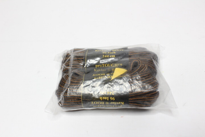 (2-Pk) Protough Bootlace Shoelaces Rust-Black 96"
