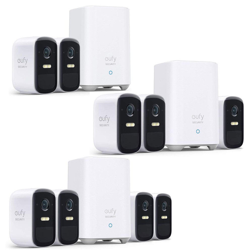 eufy eufyCam 2C Pro Wireless Smart Home Security System 2K Outdoor Camera|Refurb