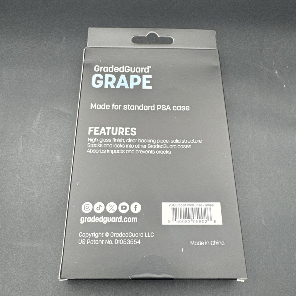 Graded Guard Grape PSA - IN HAND