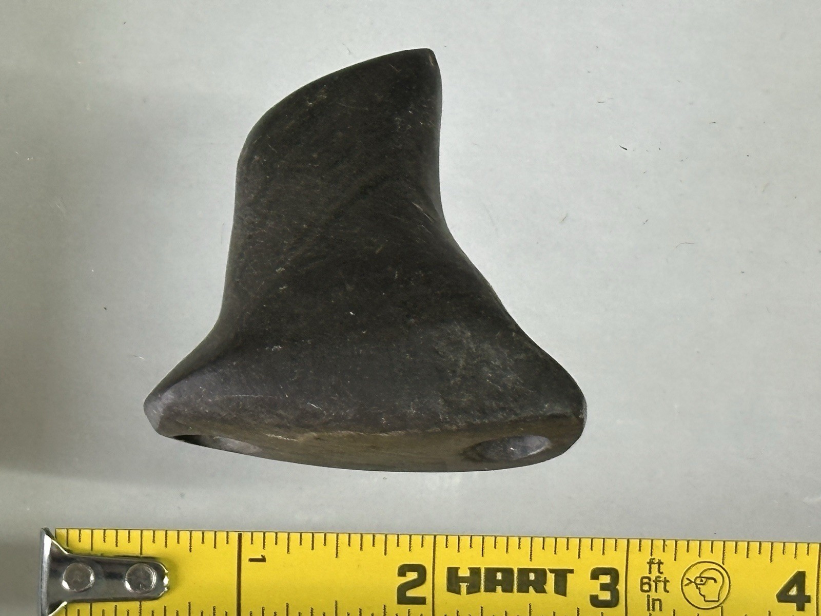 RARE AUTHENTIC BANDED SLATE BIRDSTONE FROM ASHLAND CO. OHIO, MOTLEY COA