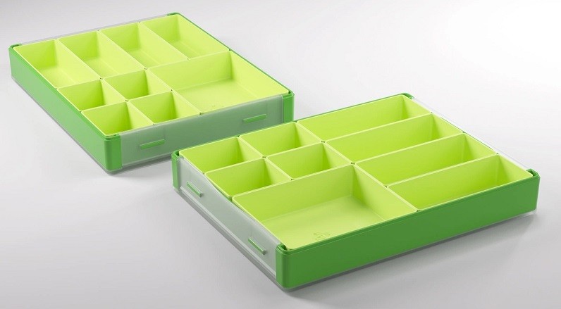 Gamegenic Token Silo (Lime Green) - Modular Token Storage Container