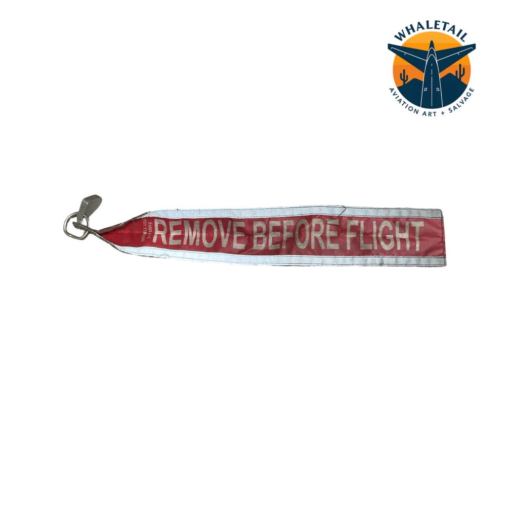 Hartwell “REMOVE BEFORE FLIGHT” Tag – Authentic Aircraft Safety Tag