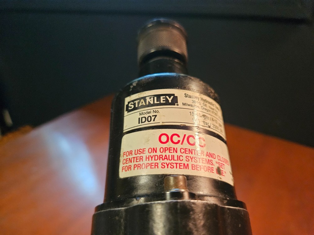 Stanley® Hydraulic Impact Drill ID07 - used