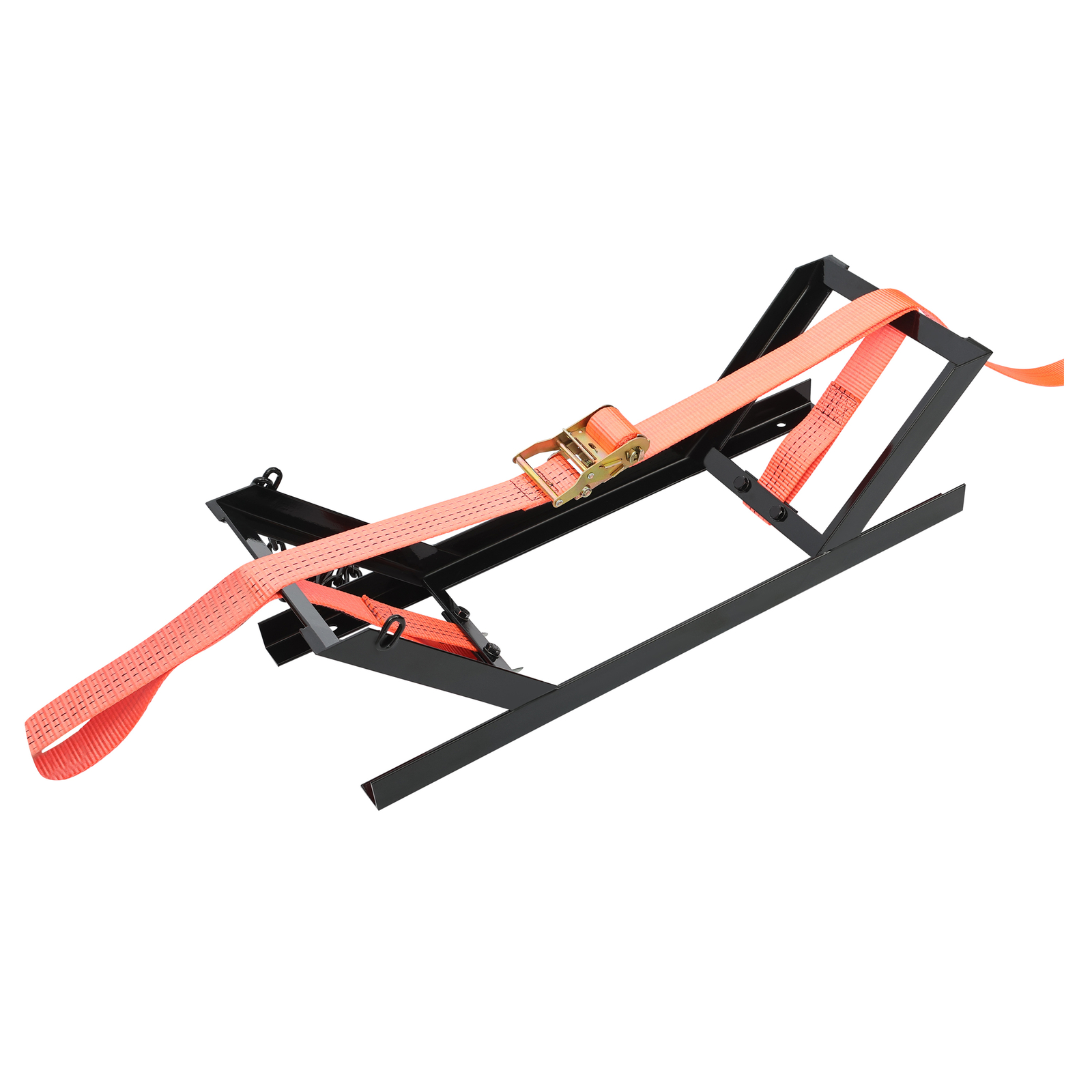 Powder Coated Semi Truck Tire Rack Spare Tire Carrier Mount Holder W/Hardware