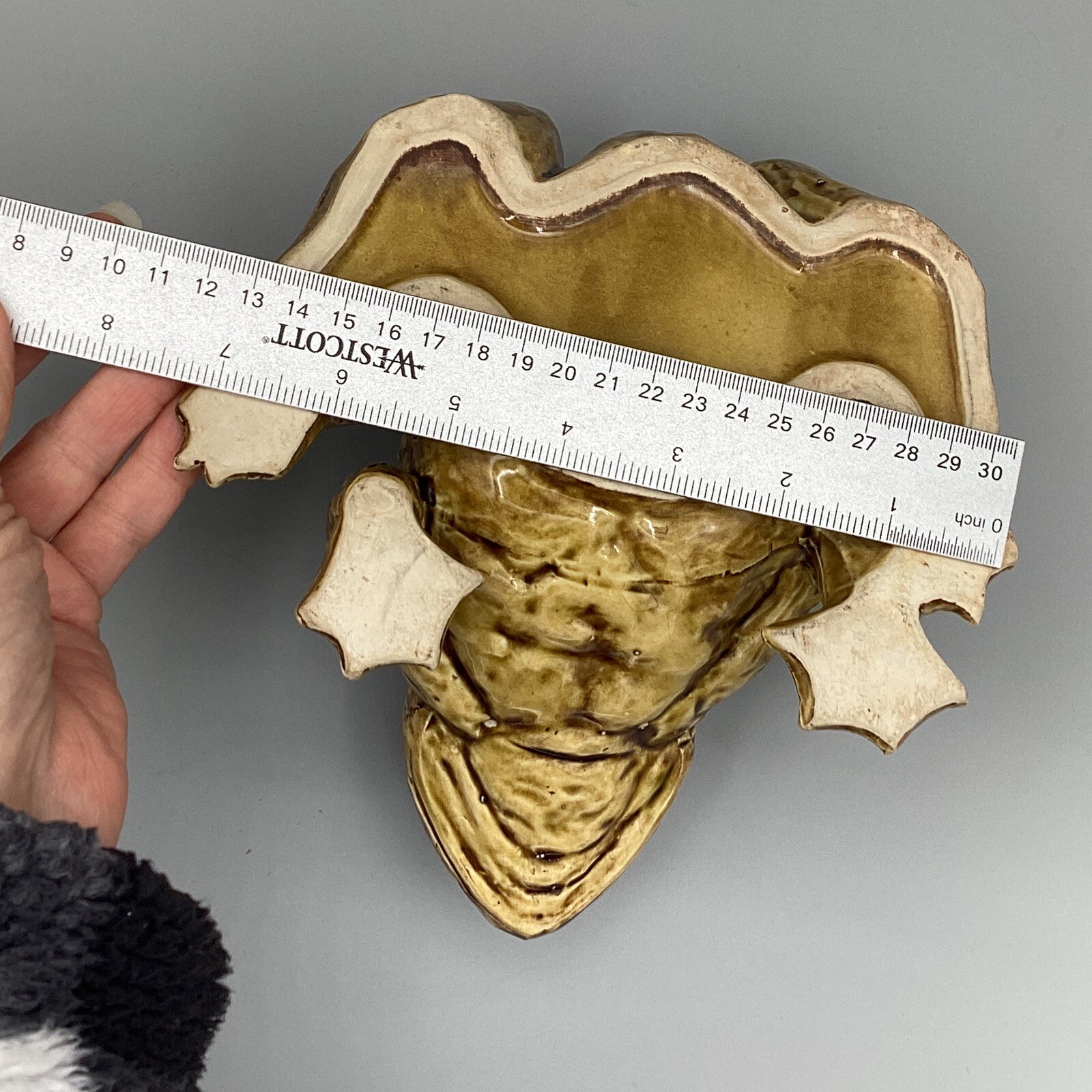 Vintage Frog Toad Art Ceramic Planter for Garden Home Decor