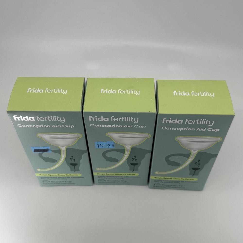 3 (Three) Frida Fertility Conception Aid Cup NEW