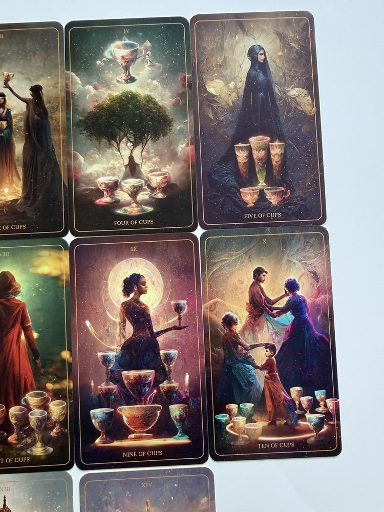 The Harmony Tarot deck by Christopher Lee 2022 OOP Indie