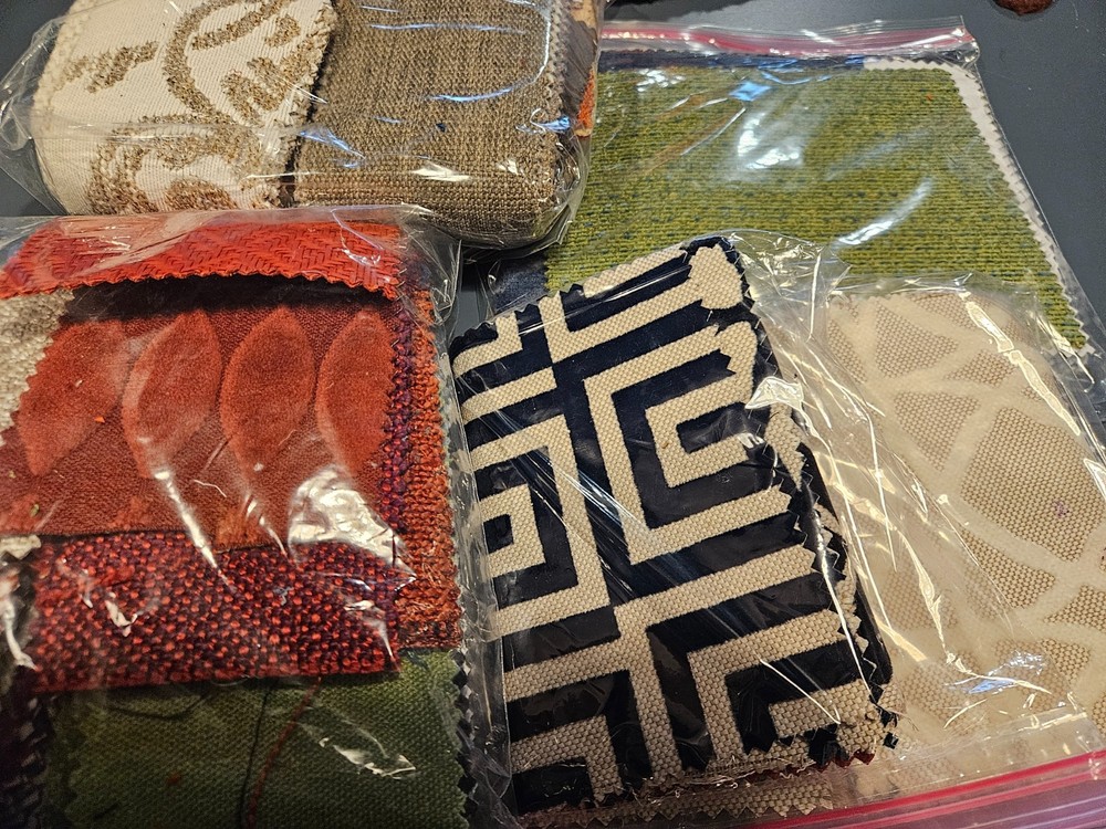 Upholstery Fabric Samples by the Pound
