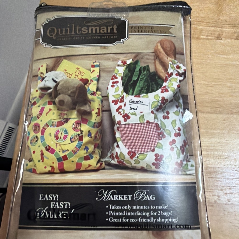 Pattern for A Market Bag By Quiltsmart