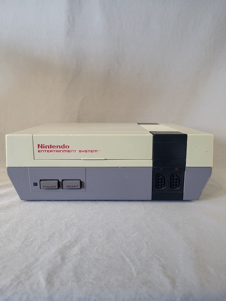 Nintendo NES Console - NES-001 - Cords & Controller - Tested - Pins Cleaned!