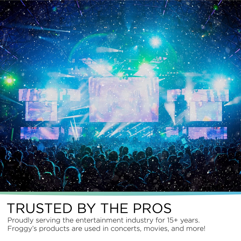 Froggy's Flakes Snow Machine Fluid, Long-Lasting, 75ft Float