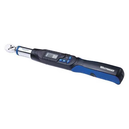 Westward 4Ryl2 Elect Torque Wrench, 1/4 In, Fixed