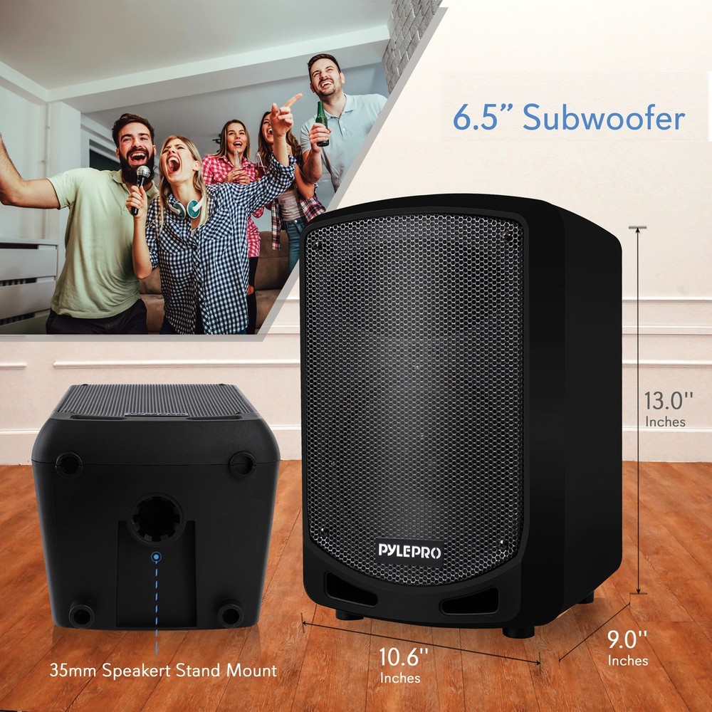 Compact Portable Bluetooth PA Speaker