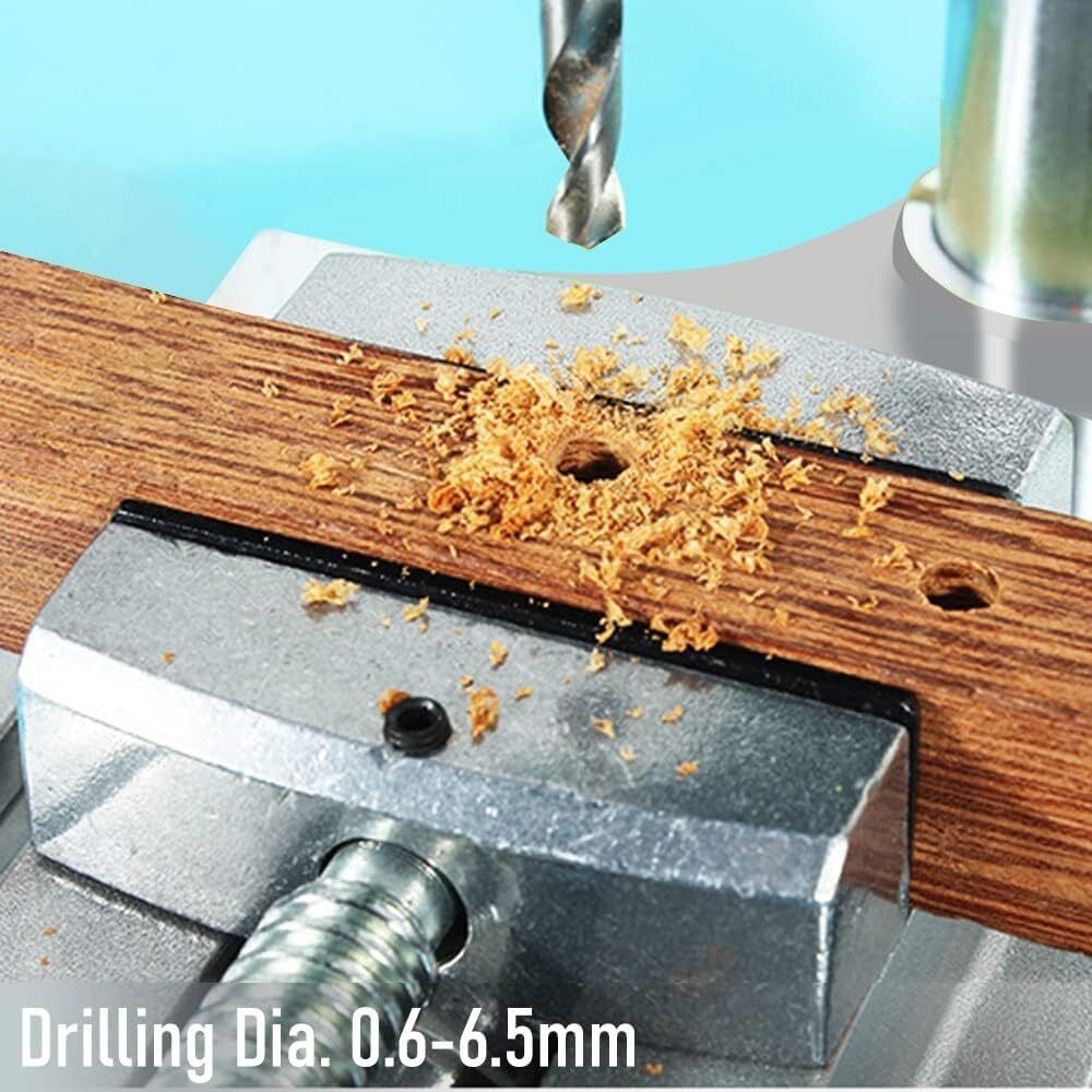 Portable Mini Electric Drill Press - Compact, High-Precision Benchtop Tool