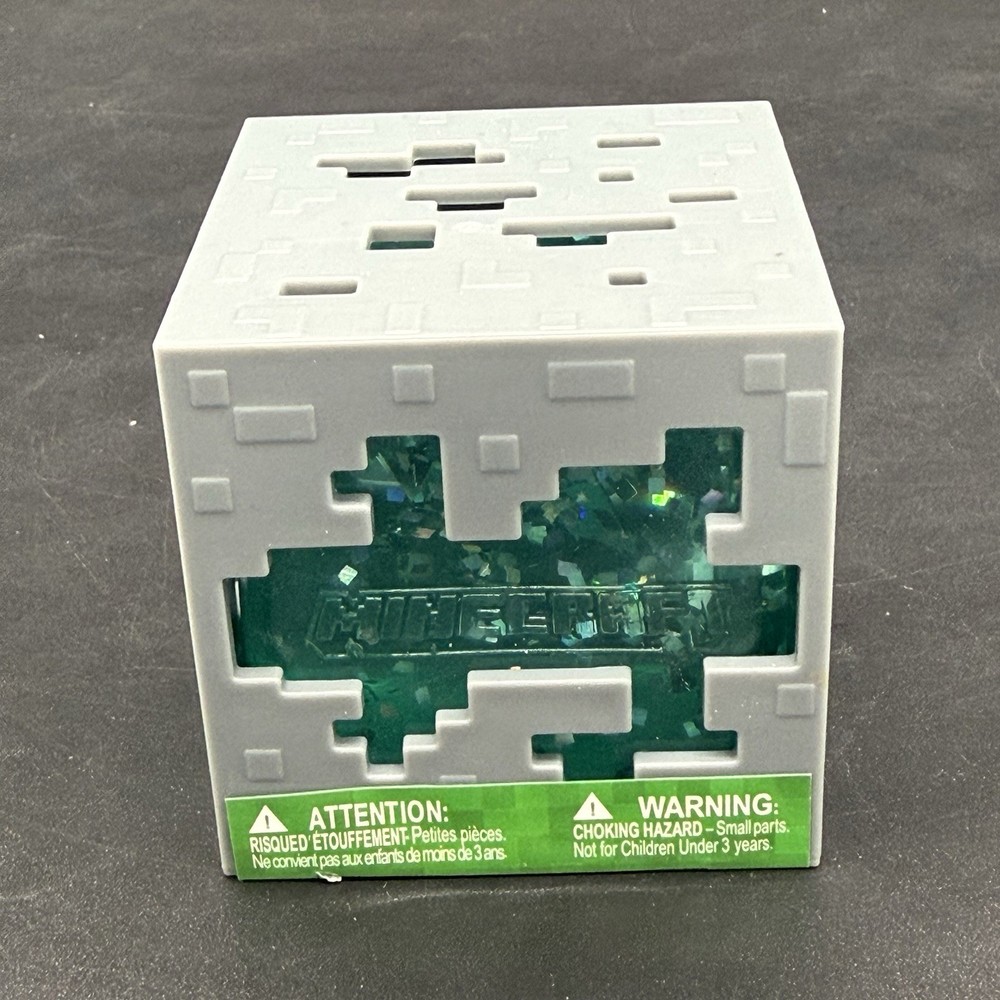 Minecraft Jelly Cube Blue Squishy Like Needoh New Sealed