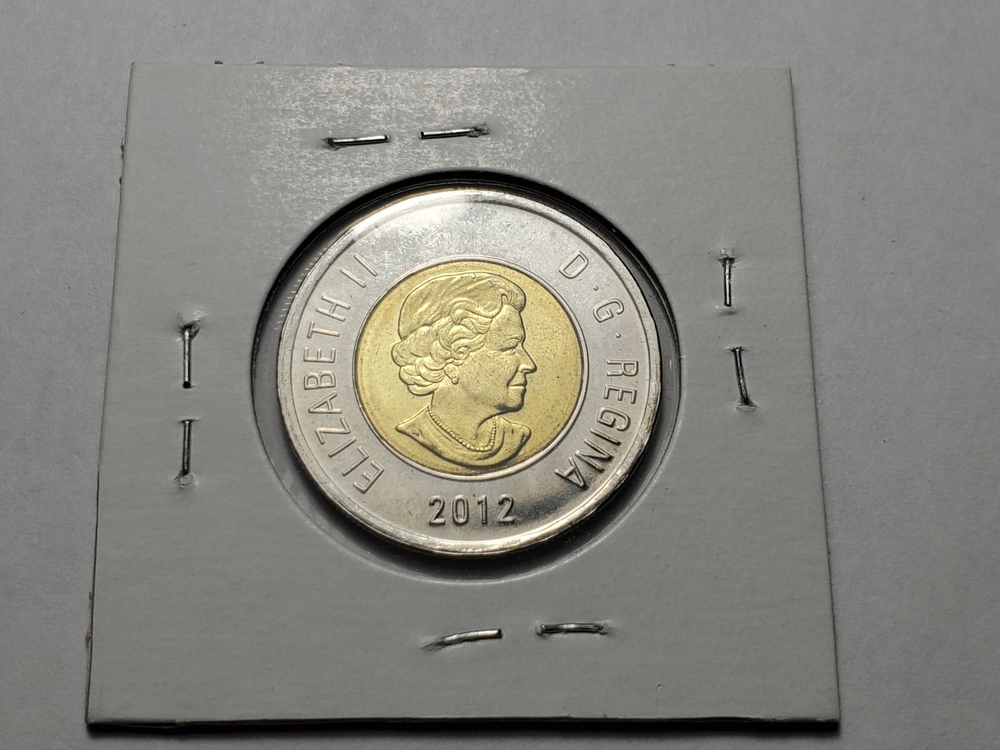 2012 CANADA PL Two Dollar Security Toonie Coin T150