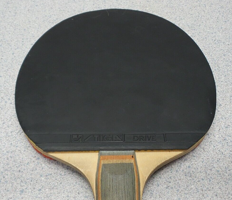 TIGA Ping Pong Paddle DRIVE SOME DAMAGE