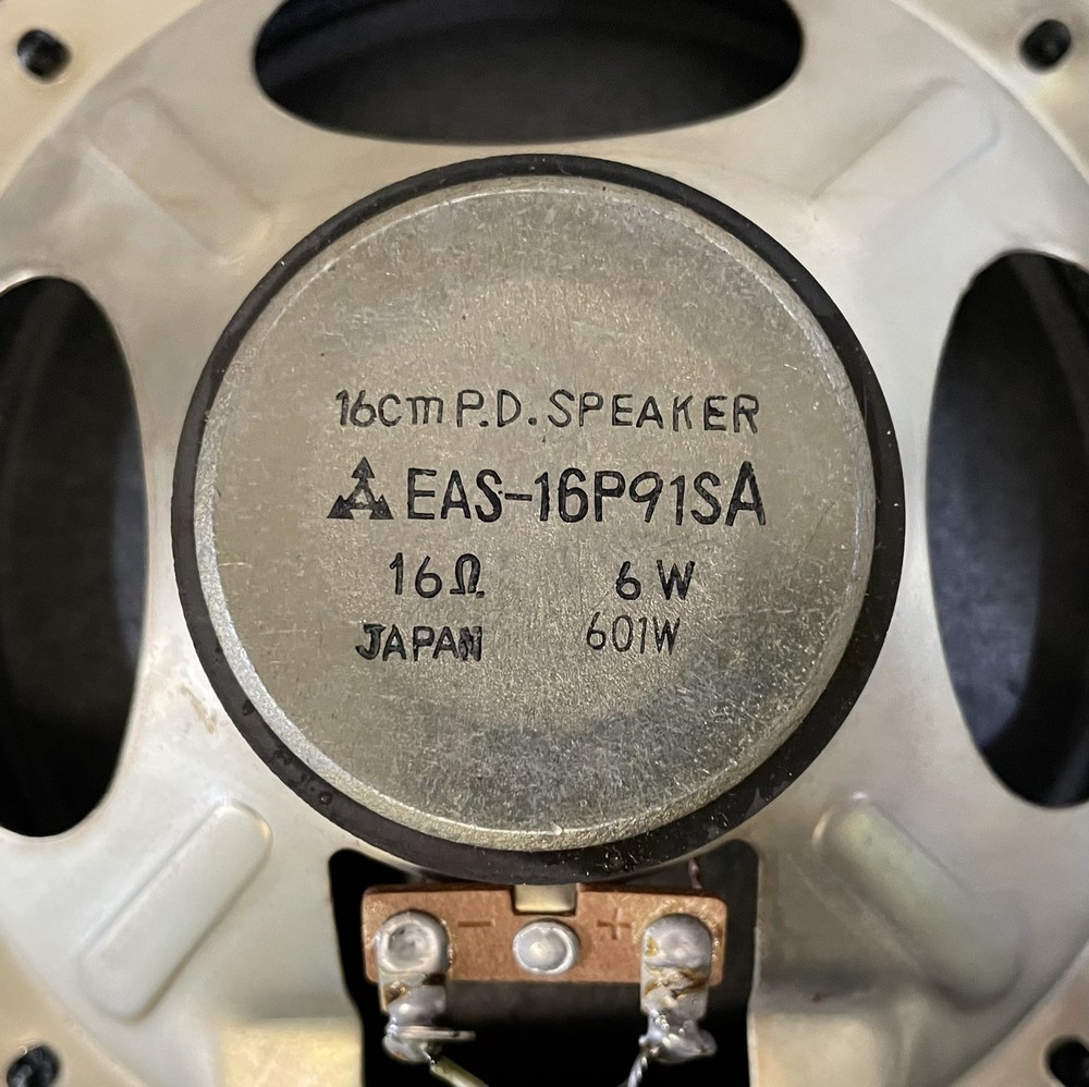 Vintage Panasonic 6” Full Range Speaker Drivers 16 Ohm
