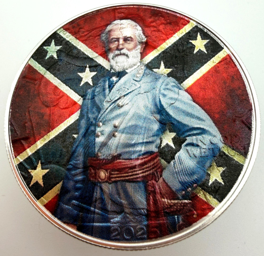 General Robert E Lee - American Silver Eagle 1oz .999 Silver Dollar Coin