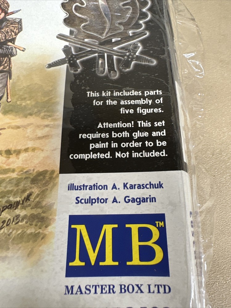 Master Box Ltd 3583 1/35 Scale German Elite Infantry Eastern Front WWII