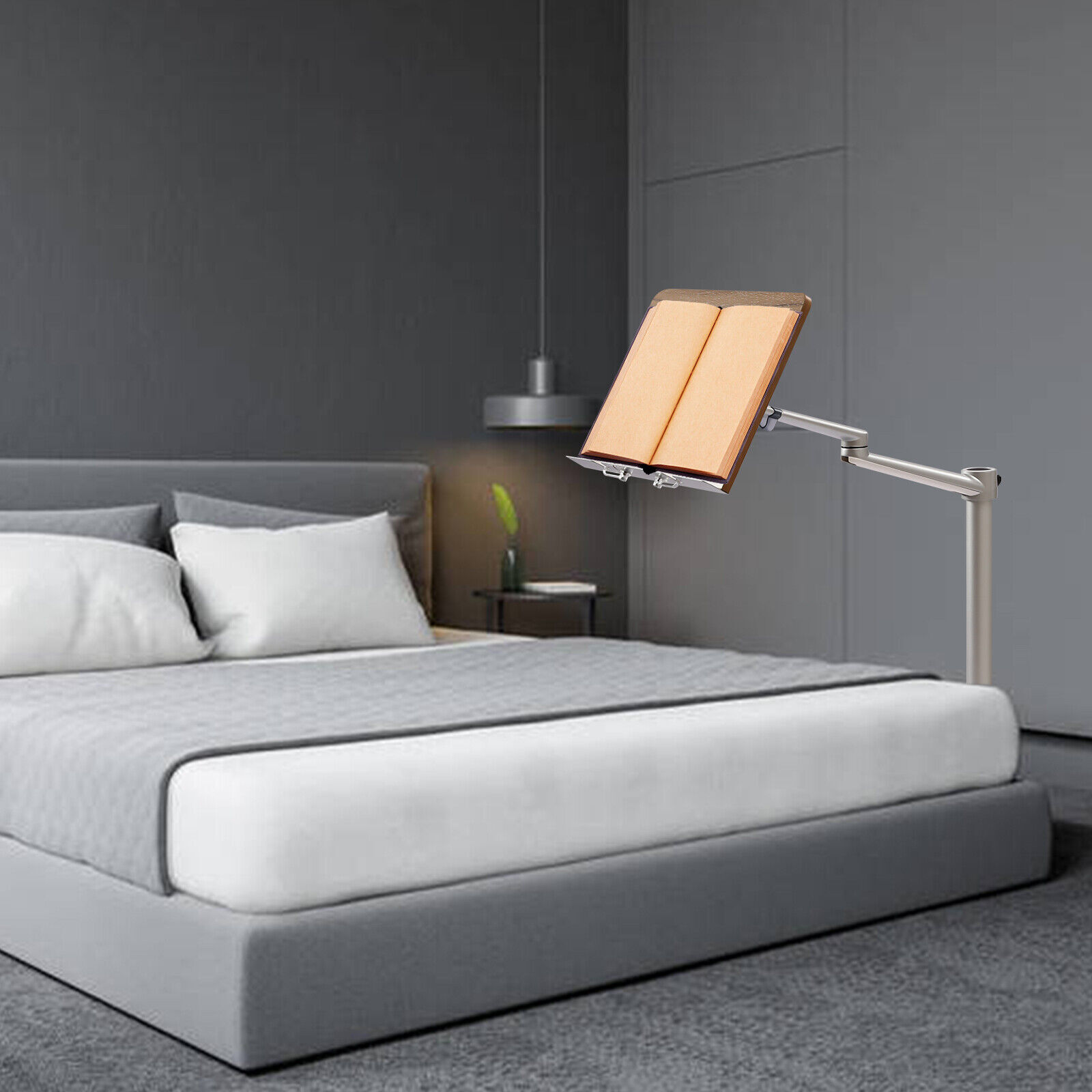 Book Holder Floor Stand Book Stand for Reading 35.4 Inches Adjustable Height NEW