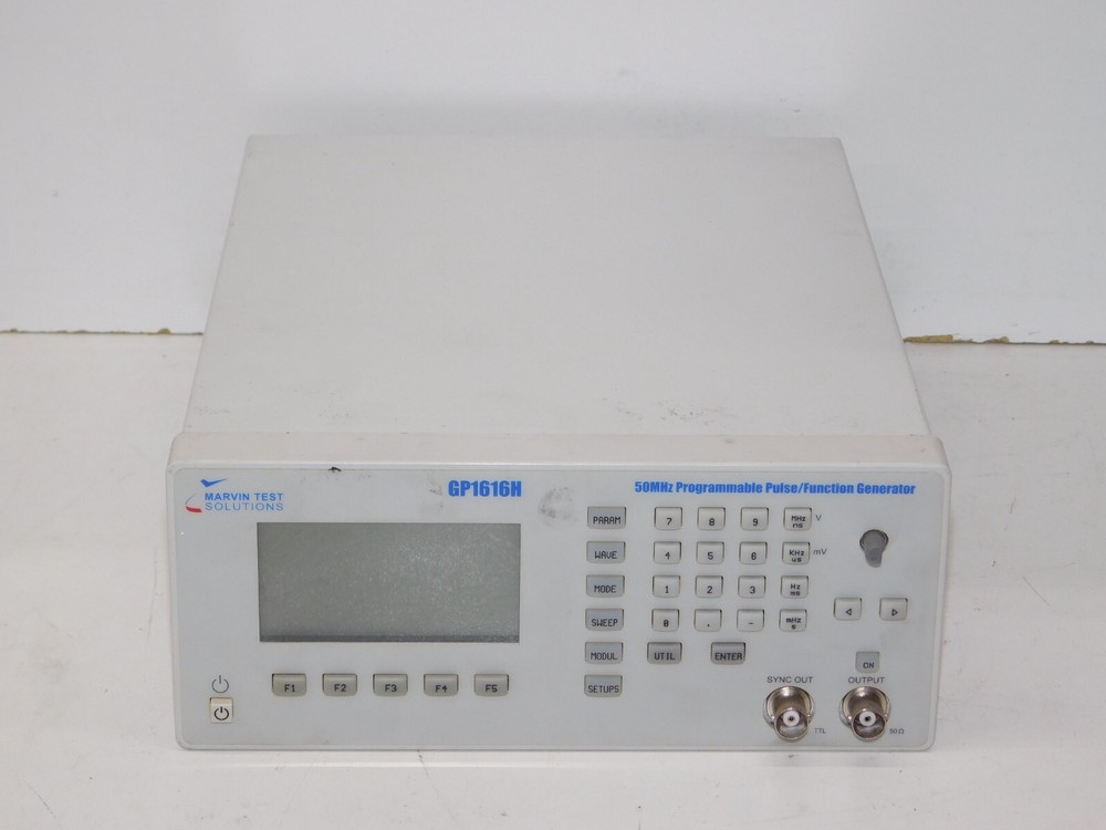 Marvin Test Solutions GP1616H 50 MHz Programmable Pulse/Function Generator Unit