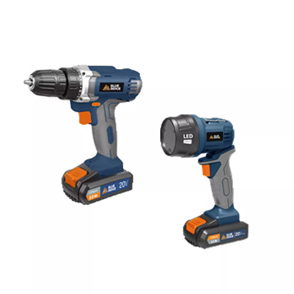 Blue Ridge Tools Cordless 20V Drill Light Kit Ergonomic Design DIY Projects