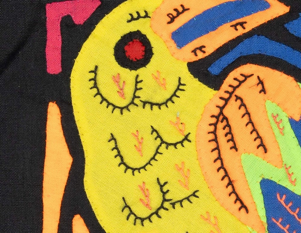 Multicolor Orange And Yellow Molita