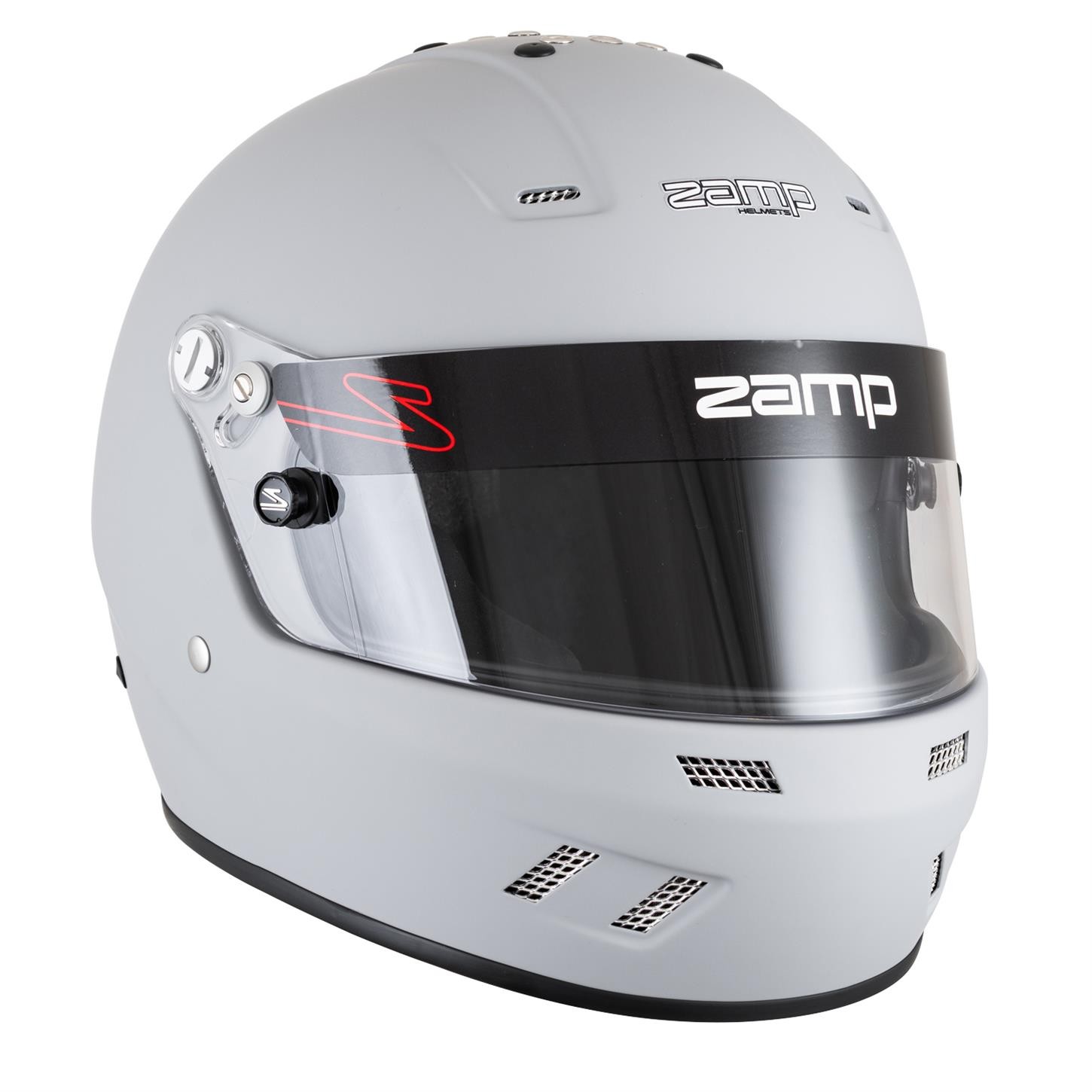 Zamp H78303FL RZ-57V Racing Helmet, SA2025, Matte Black, Large