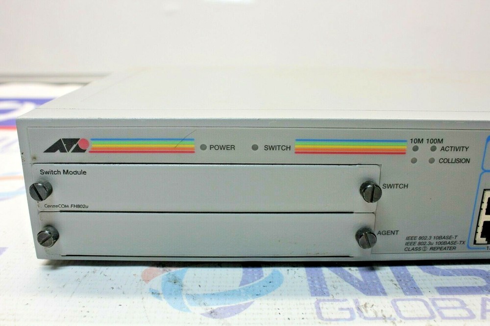 ALLIED TELESIS FH824U DUAL SPEED STACKABLE HUB CCEMTRECOM