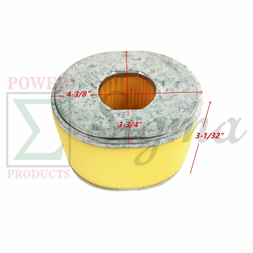 Air Filter Cleaner Element For Harbor Freight Predator 301CC 8HP Gas Engine