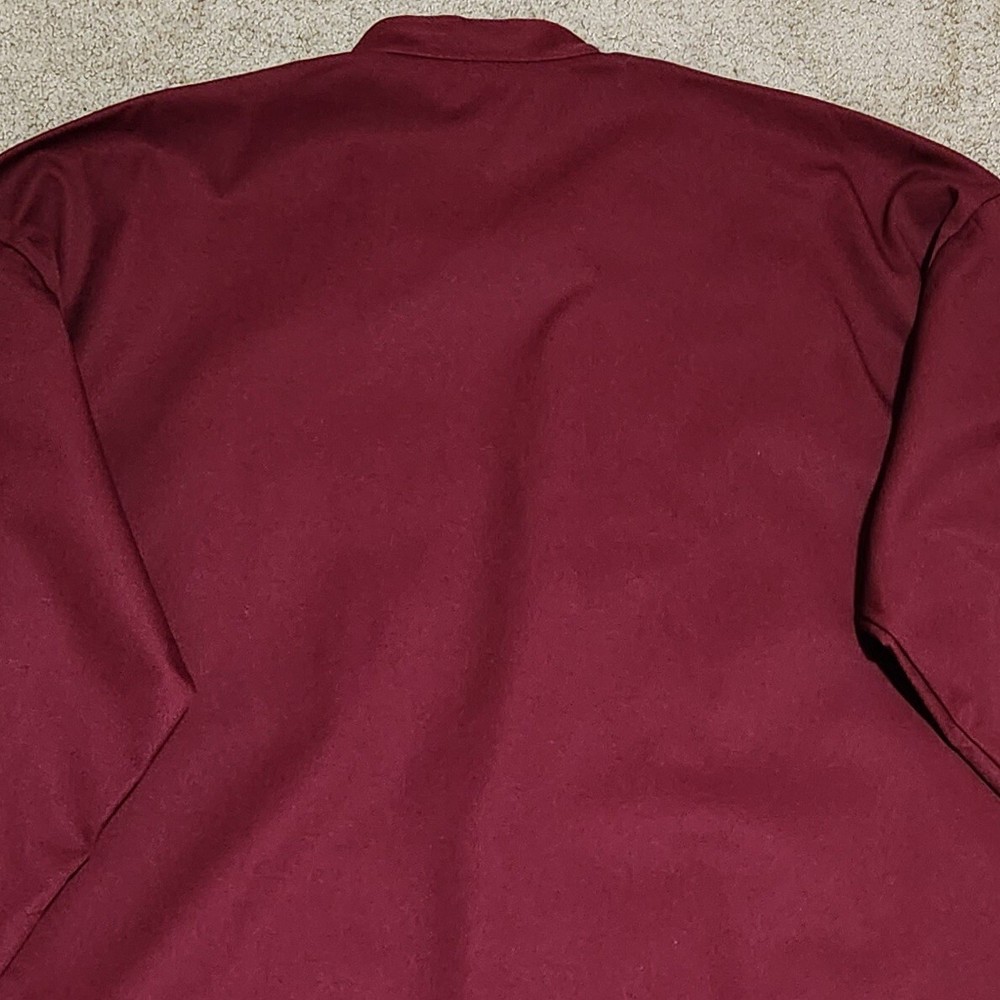 Uncommon Thread Chef Coat Unisex size Medium Burgundy Jacket