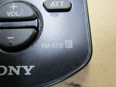 SONY RMX115 REMOTE CONTROL