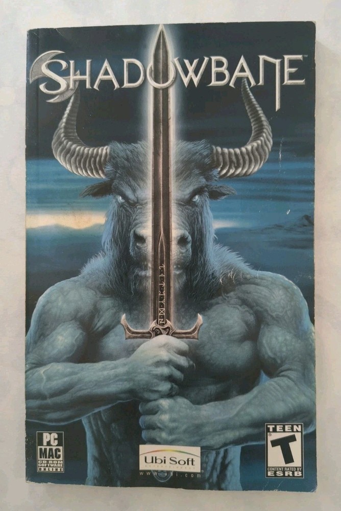 SHADOWBANE (Windows/Mac, 2003) Manual Only GAME NOT INCLUDED