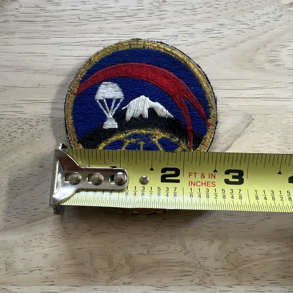 US AIR FORCE PATCH, 313TH AIR LIFT SQUADRON, WITH HOOK LOOP