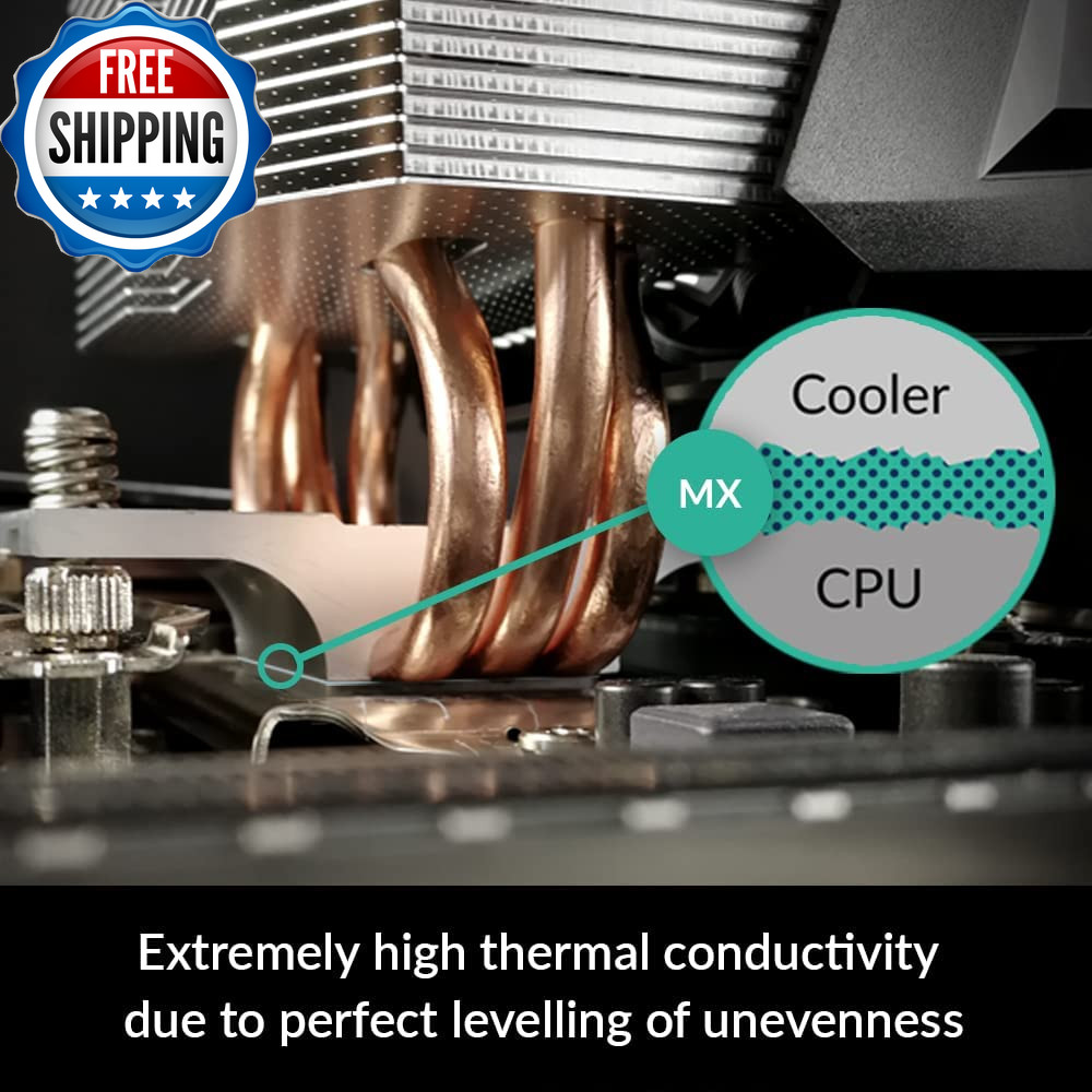 MX-4 (Incl Spatula 4 G) Premium Performance Thermal Paste for All Processors...