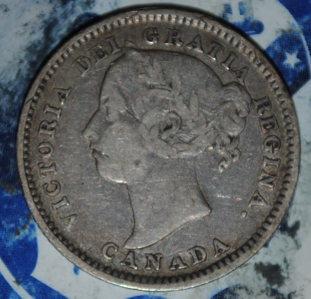 1896 Canada 10 Cents Obverse 5 {{{D187