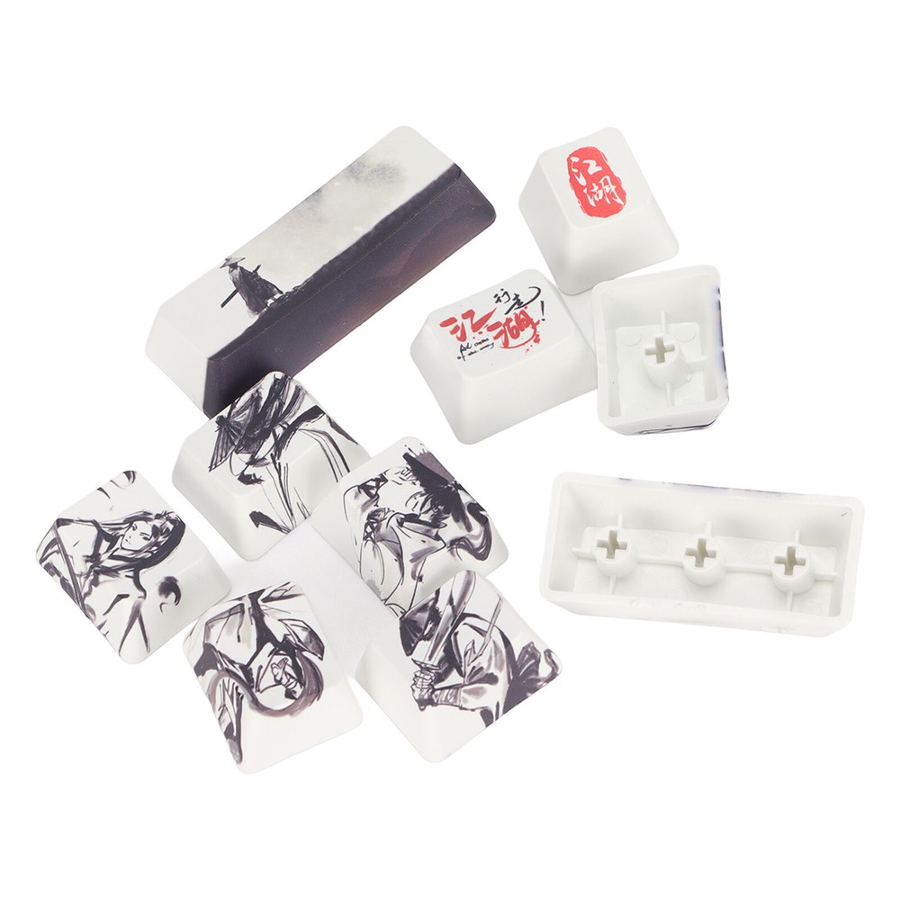 Keycap Sublimation Process Fine Workmanship Clear Pattern DIY Production Keyboar