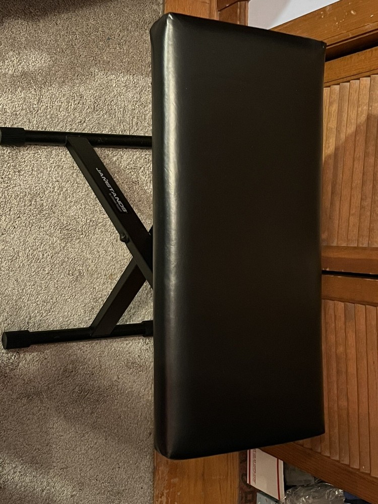 Ultimate Support JamStands JS-LB100 Large Keyboared Bench, 3" Padded Seat